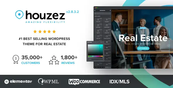 Houzez Real Estate WordPress Theme Nulled